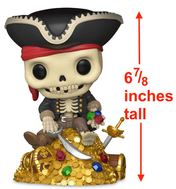 Funko 48889 Pop! Disney: Pirates of The Caribbean - Treasure Skeleton (Special Edition) #783