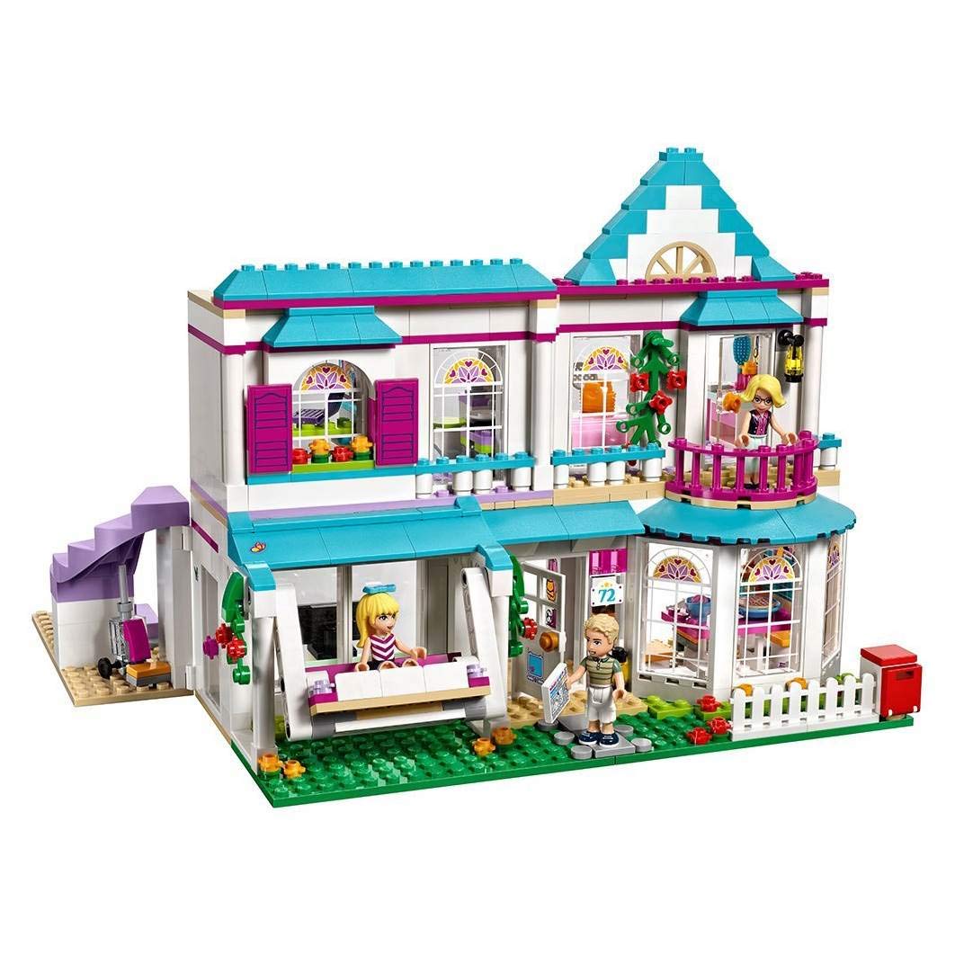 LEGO Friends Stephanie's House 41314 Build and Play Toy House with Mini Dolls, Dollhouse Kit (622 Pieces)
