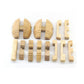 Handmade Powder Barrel Interlocking Wooden puzzle Brain Teaser Puzzles Lock Logic Puzzle Intellectual Removing Assembling Toy for Kids and Adults