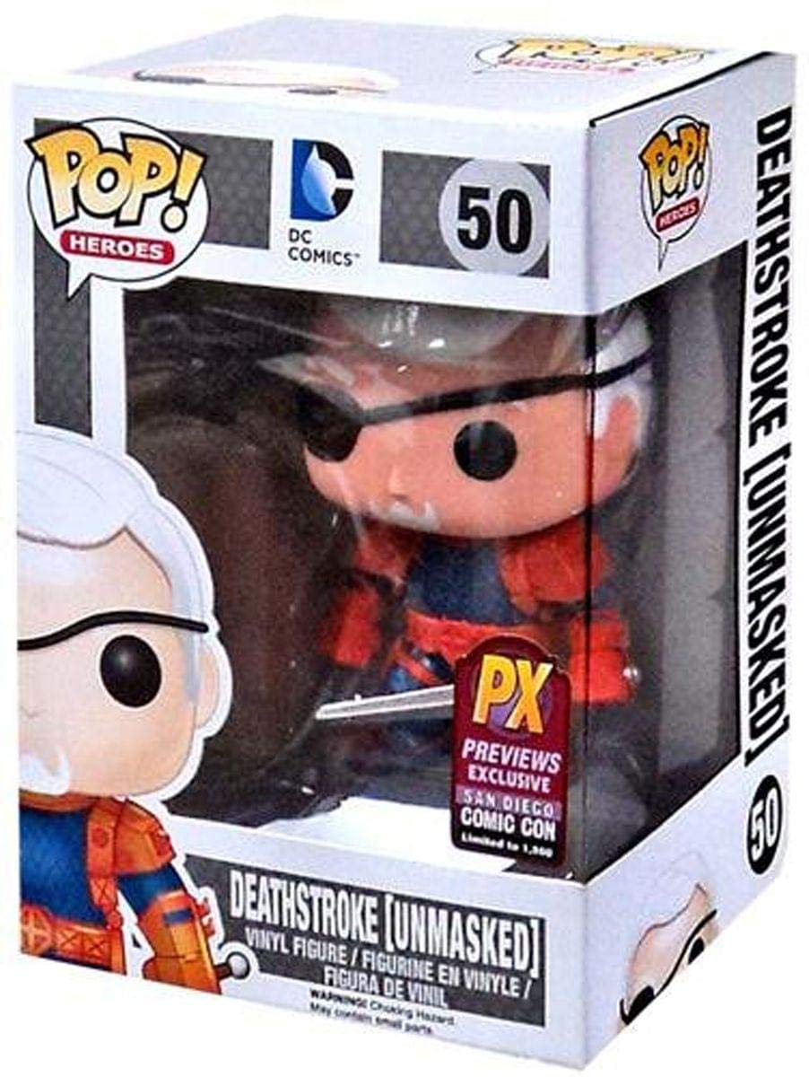 Funko 4360 - DC Comics Deathstroke Figure Without Mask