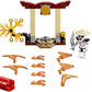 LEGO NINJAGO Epic Battle Set - Kai vs. Skulkin 71730 Building Kit; Ninja Playset Featuring a Spinning Battle Toy, New 2021 (61 Pieces)