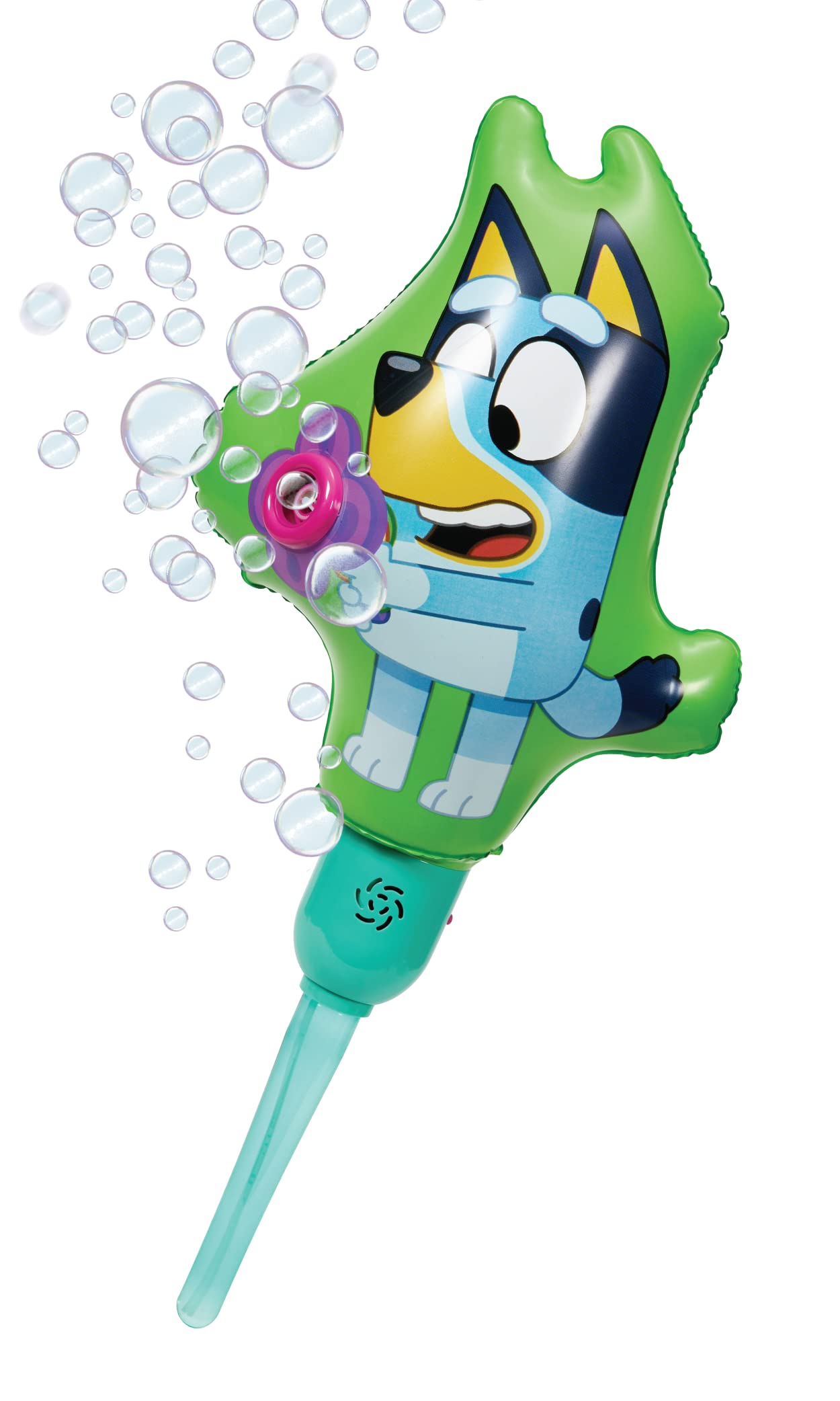 BLUEY Ballooble Bubble Machine Amazon Exclusive Huge Inflatable Bubble Machine for Kids Includes a Stand and Bonus 40oz of Bubble Solution 2 in 1 Play