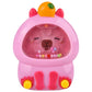 5 Inch Capybara Water Ring Game, Handheld Puzzle Toy, Assorted Colors, 12 Count Display