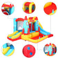 DREAMVAN Inflatable Bounce House with 450W Air Blower(Rocket Castle)--Jumping Area 60" 55" -- 420D Oxford Cloth 840D Oxford Cloth Jump Surface