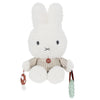 Kids Preferred Miffy Baby Ragdoll Activity Toy - Super Soft Fabric, Teether Ring, Crinkle & Rattle, On-The-Go Clip, Ages 0 Months and up, 10 inches