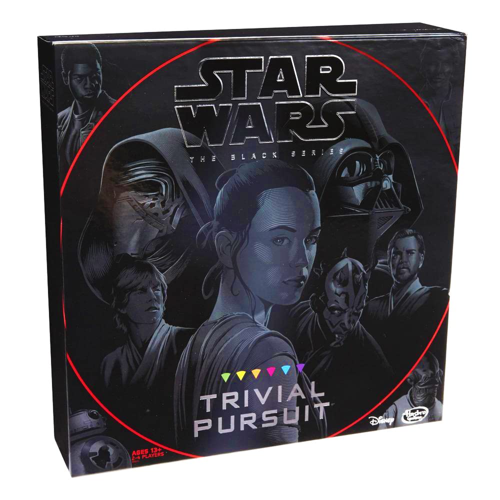 Hasbro Trivial Pursuit: Star Wars the Black Series Edition - Test Your Knowledge with Over 1,800 Easy To Extremely Difficult Questions for Ultimate