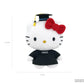 Hello Kitty Graduation Gift Set - Plush Hello Kitty in “Grad” Outfit, Themed Tumbler Cup with Straw, Decorative Ribbon Badge (Officially Licensed