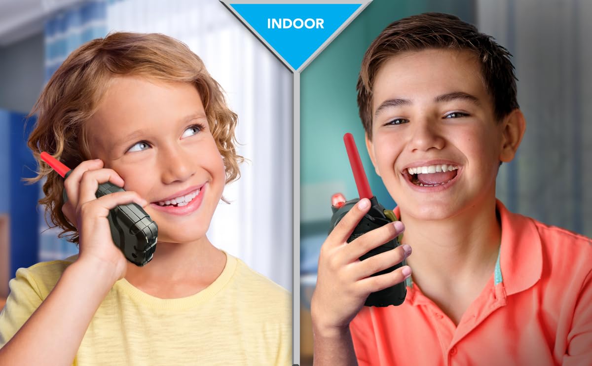 Harry Potter Walkie Talkies for Kids - FRS, Long Range, Adjustable Volume Control