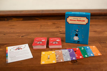 25th Century Games Circus Flohcati, Strategy Card Game, for 2 to 5 Players and Ages 8