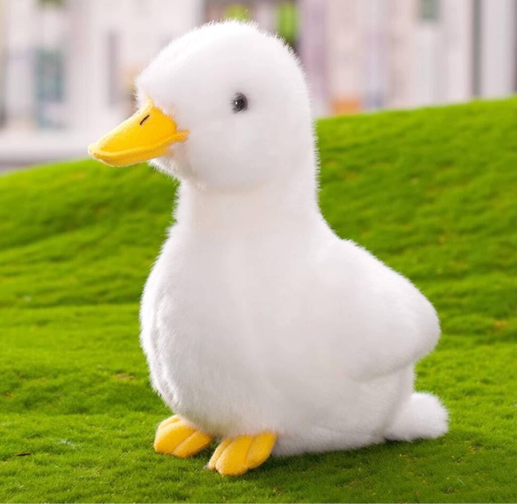 8 Inch Small Yellow Duck Plush Toys Duck Stuffed Toys (Yellow)