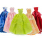 GIETIOS 5Pcs Handmade Clothes Dress for Doll Wedding Party Dresses Gown Outfit Costume Suit for 11.5 inch Dolls Random Style