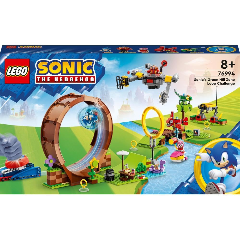 LEGO 76994 Sonic Sonics Looping-Challenge in der Green Hill Zone