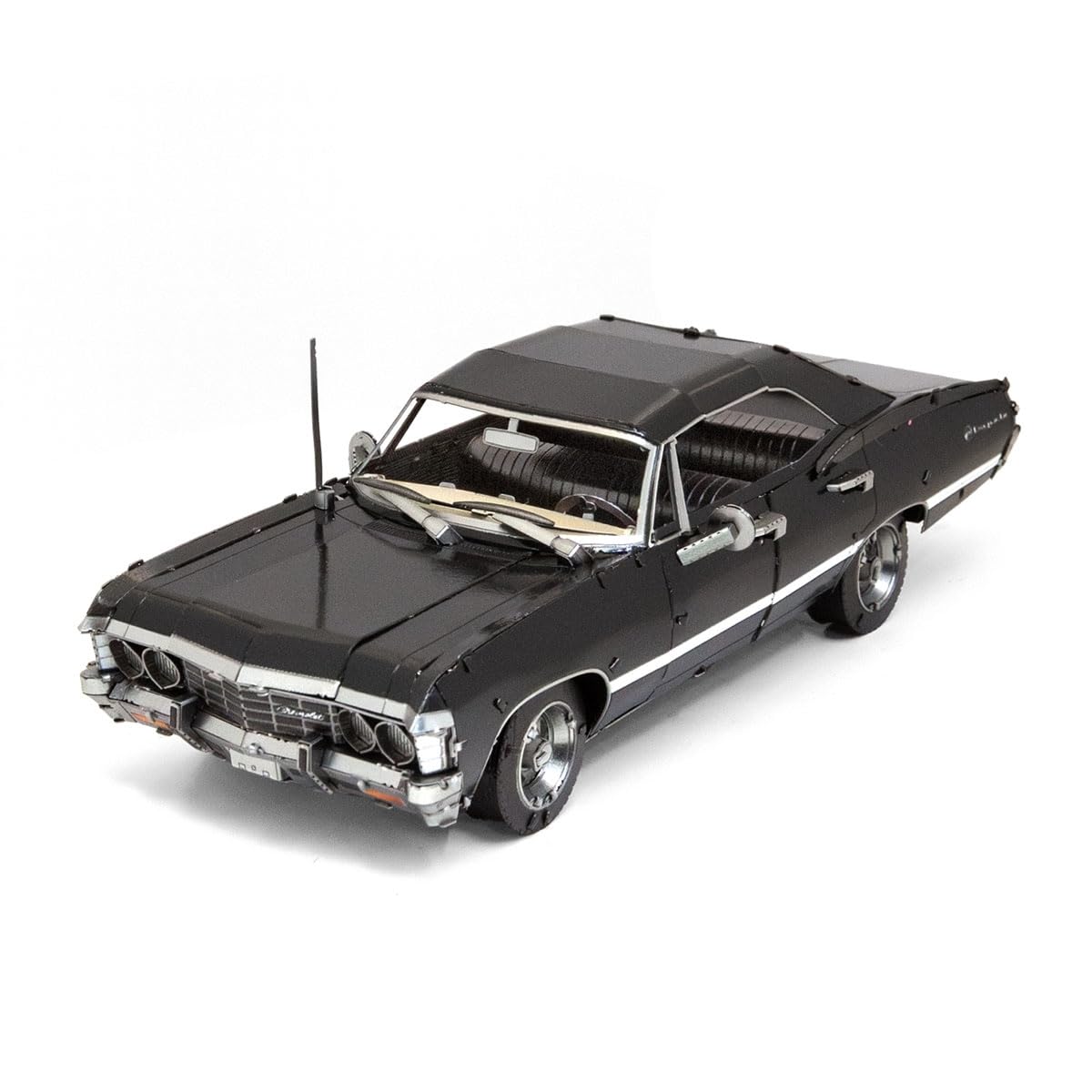 Metal Earth 1967 Chevy Impala Black 3D Metal Model Kit Fascinations