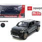MiJo Exclusives Toyota Tacoma Trailhunter Diecast Model, 1:24 Scale, 2025 (Black)