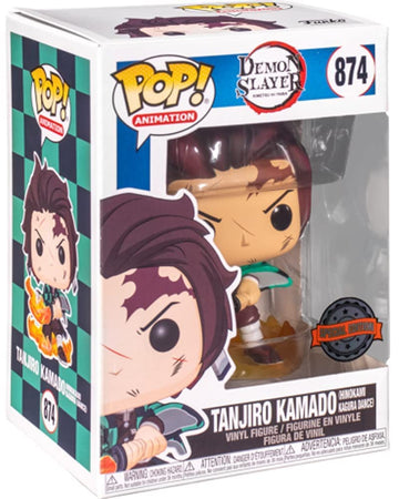 Funko Pop Demon Slayer Tanjiro Kamado with Flaming Blade
