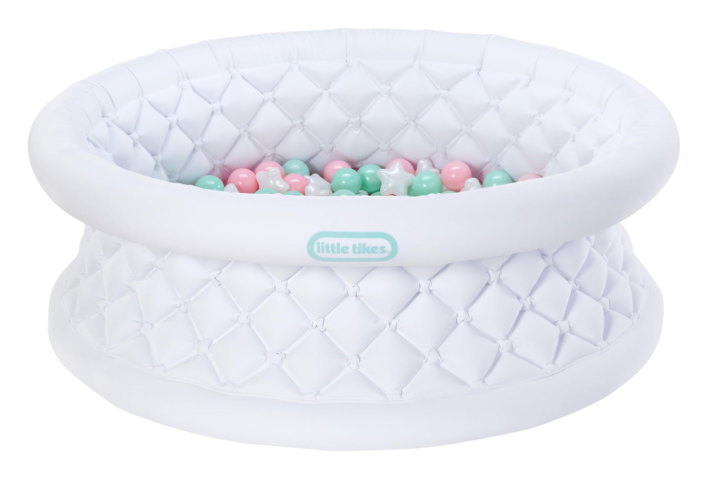 Little Tikes Sweet Spaces Inflatable Ball Pit w/ 250 Balls, Sensory Play, Indoors and Outdoors, Boys and Girls Ages 12 Months +
