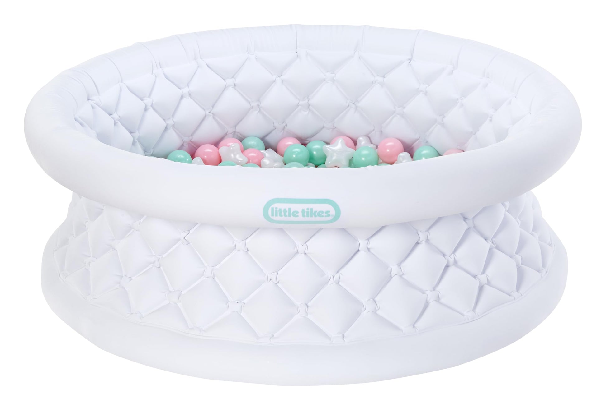 Little Tikes Sweet Spaces Inflatable Ball Pit w/ 250 Balls, Sensory Play, Indoors and Outdoors, Boys and Girls Ages 12 Months +