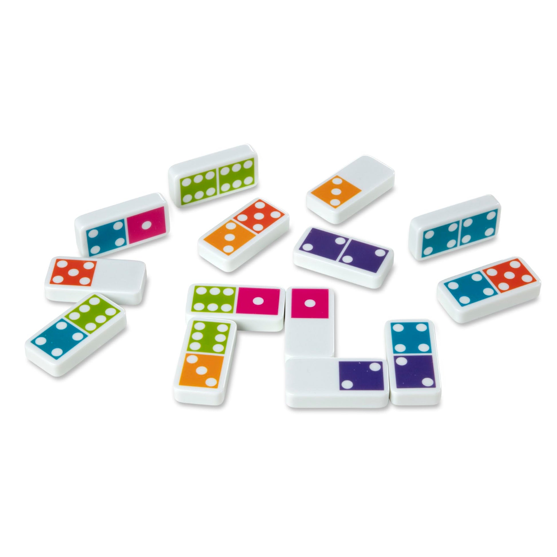 Melissa & Doug Dominoes Tabletop Game with Wooden Storage Box