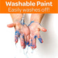 Crayola Washable Finger Paint - Purple (16 Oz), Toddler Paint for Arts & Crafts, Kids Classroom Supplies, Nontoxic & Easy To Clean