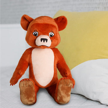 Mighty Mojo Little Bear Oversized Stuffed Plush Animal - Measures 17 Inches Based on Maurice Sendak Book and TV Show - Perfect Doll for Kids, Boys