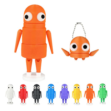 Yobbogo R.E.P.O Robot 3D Printed Poseable Figure Horror Game REPO Articulated Model for Gaming Setup & Shelf Display Awesome Gift for Gamers