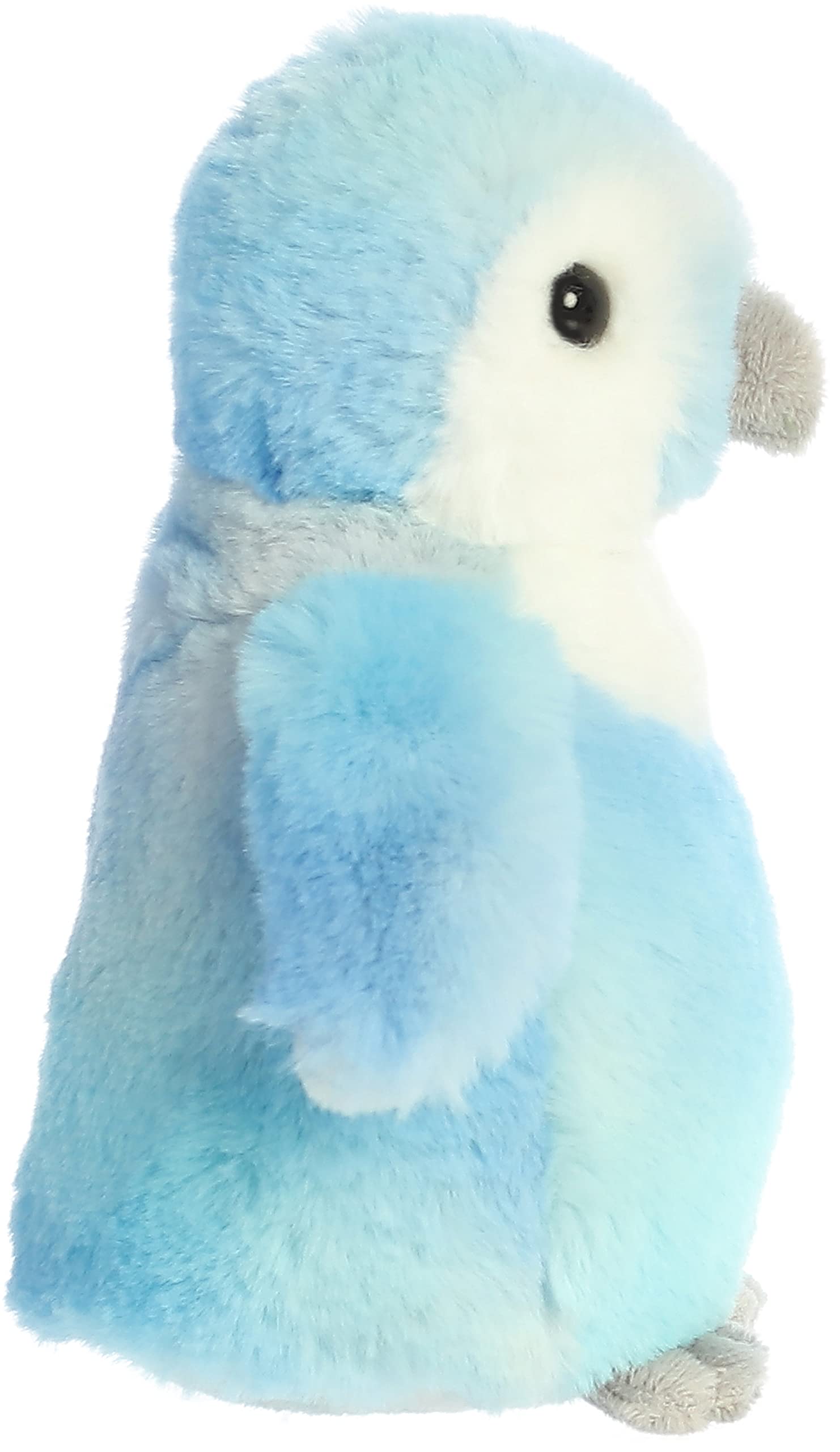 Aurora® Adorable Mini Flopsie™ Baby Penguin Stuffed Animal - Playful Ease - Timeless Companions - Rainbow 8 Inches