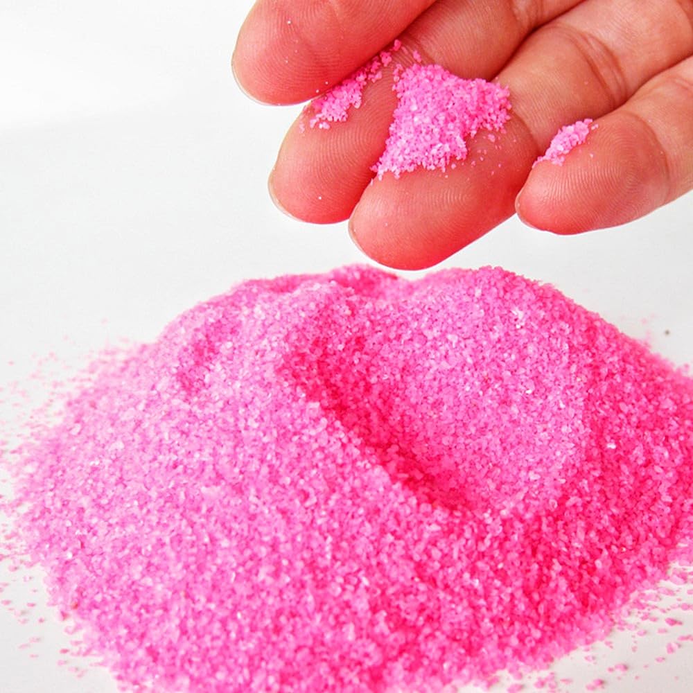 XIYUAN 2lbs Colorful Magic Sand Amazing Space Sand Hydrophobic Sand Kids Happy Play Sand Toys Never Gets Wet Sand Novelties Party Favors Educational
