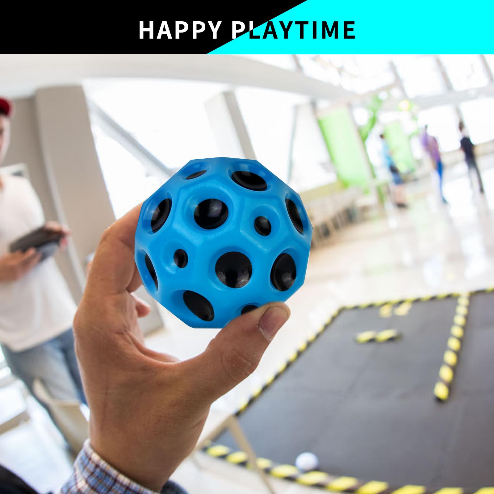 TLQSM Super Bouncing Ball,Children's Super Hot, Easy to Grasp and Capture Suitable for Children of All Ages, Indoor and Outdoor Games