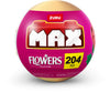 ZURU MAX Premium Garden Building Bricks Collection, Long Flowers Set with 2 Flowers, up to 233 Pieces, 10 Designs to Collect