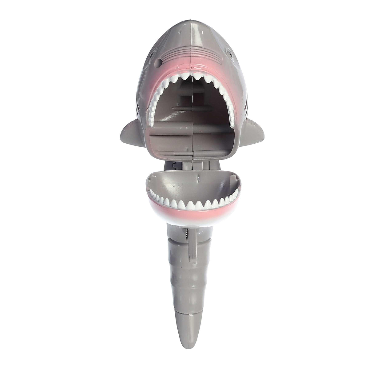 Aurora® Toys Engaging Shark Grabber Toy - Endless Fun - Screen-Free Entertainment - Grey 8 Inches