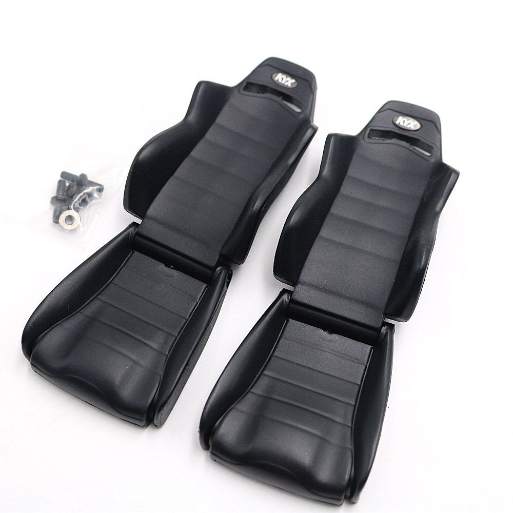 KYX Racing Hard Plastic Car Seats Upgrades Parts Accessories for 1/10 Rc Crawler Car Axial Wraith