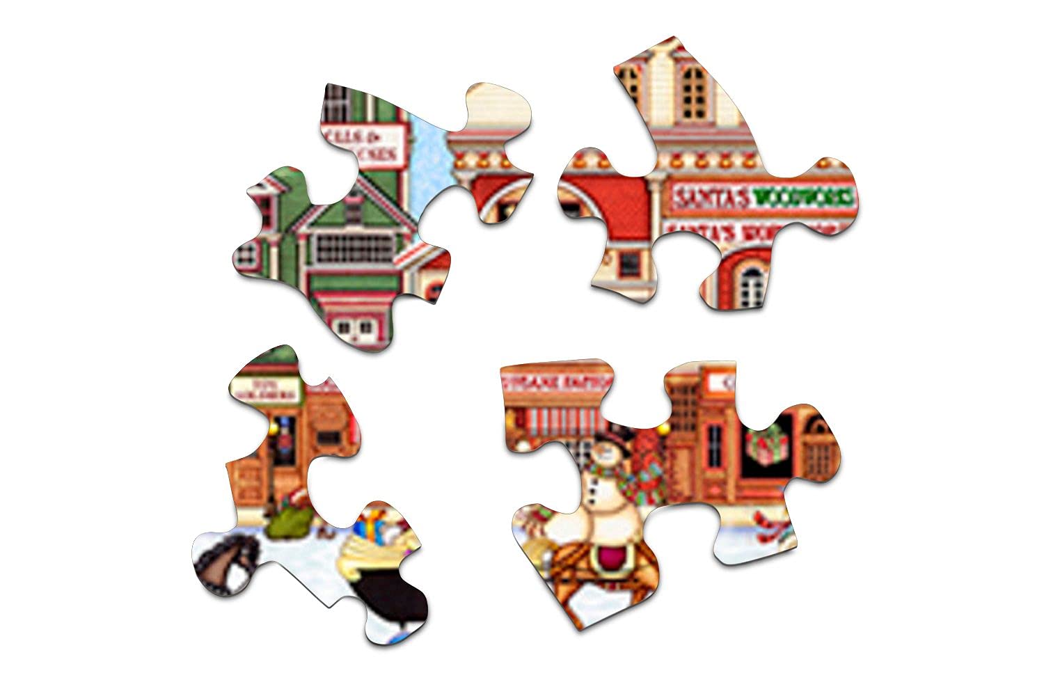 Springbok and to All A Good Night 400 Piece Jigsaw Puzzle for Adults and Family - Unique Cut Pieces - Made in USA