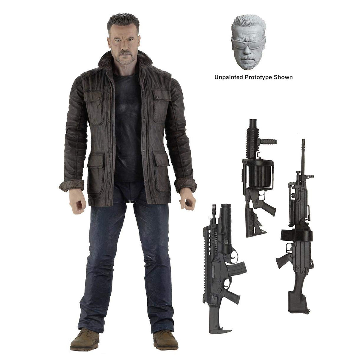 NECA Terminator Dark Fate (2019) Ultimate 7-Inch Action Figure, T-800