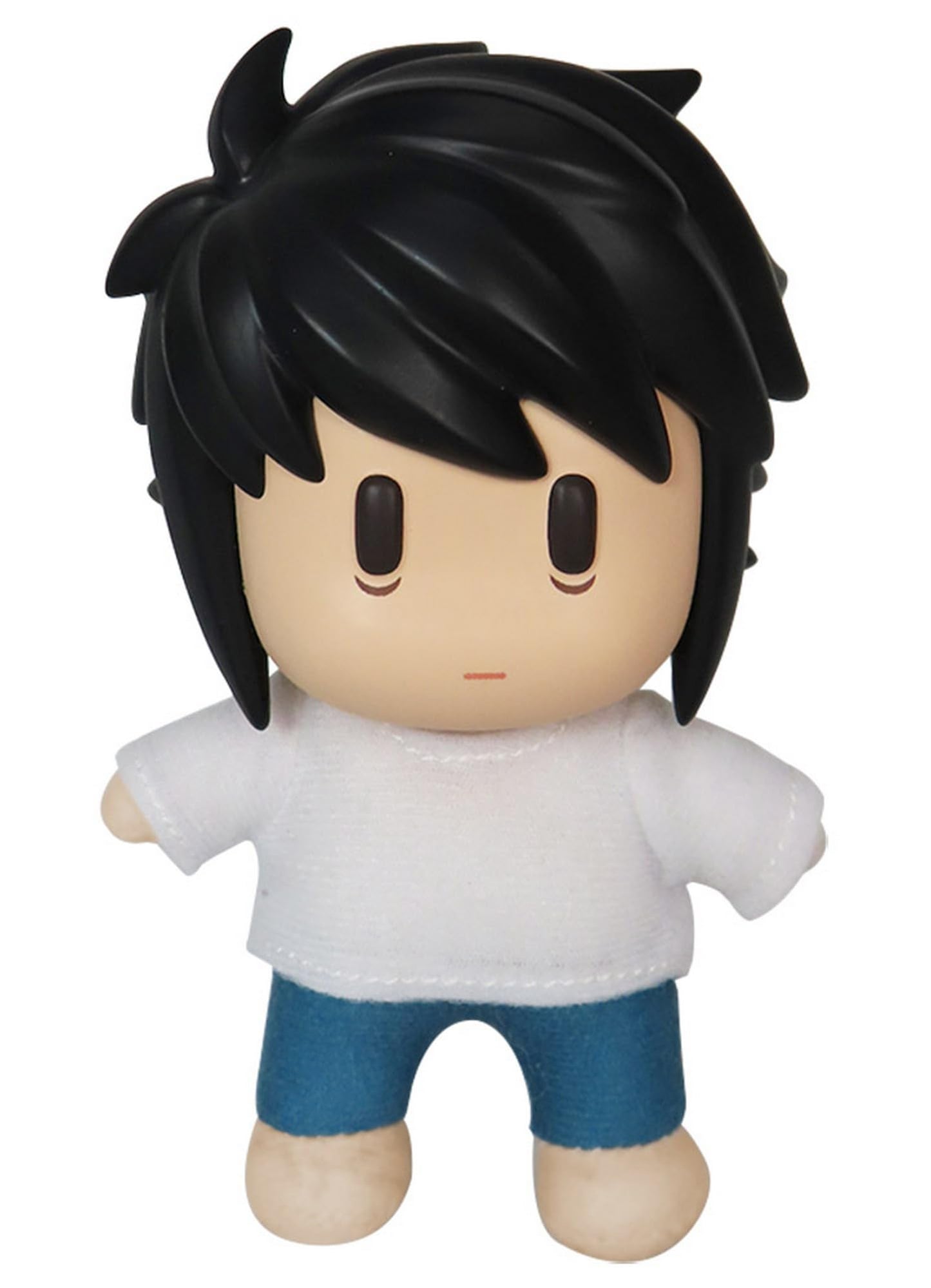 Great Eastern Entertainment Death Note - L Plastic Head Movable Plush 4.5" H