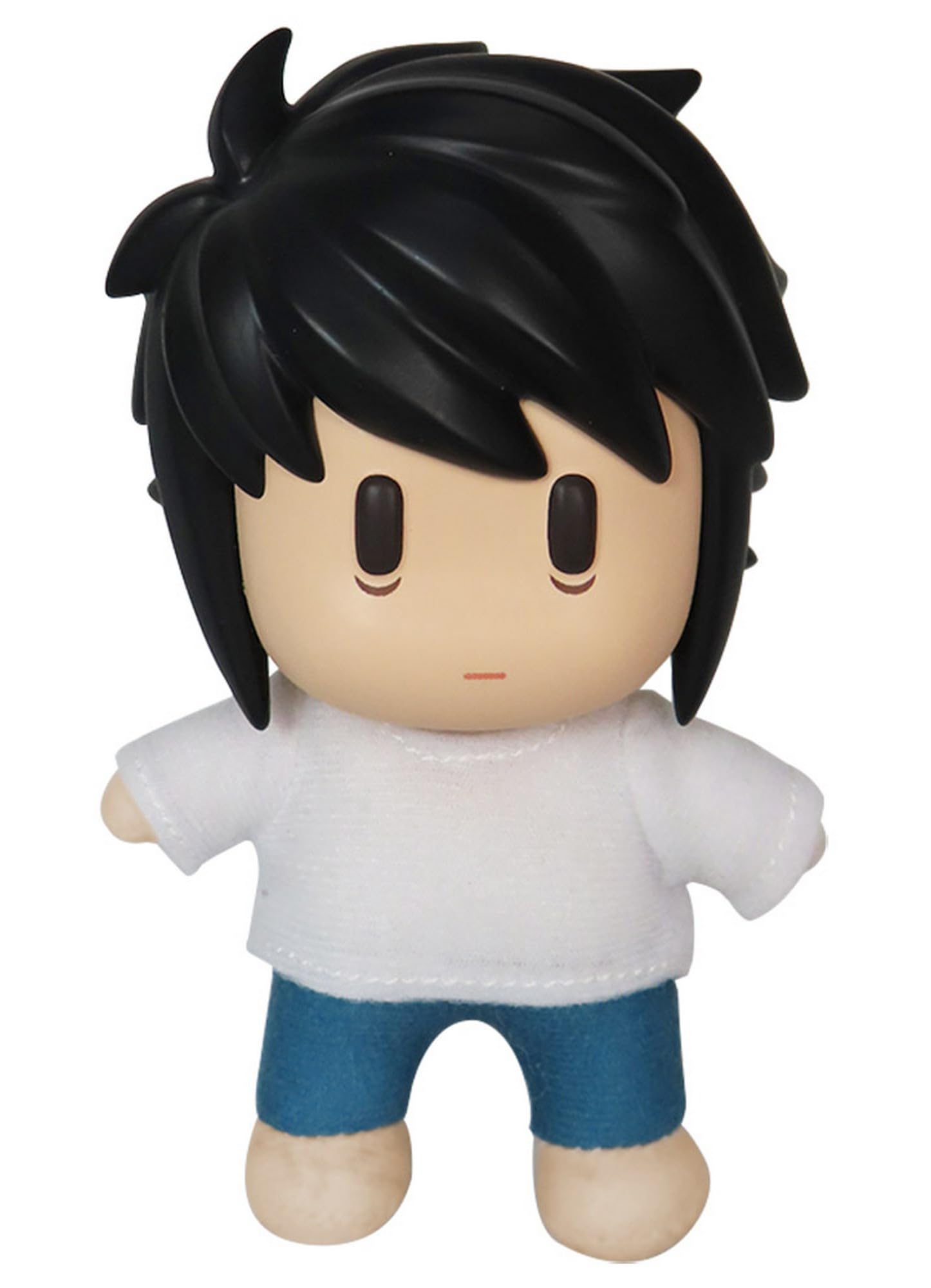 Great Eastern Entertainment Death Note - L Plastic Head Movable Plush 4.5" H