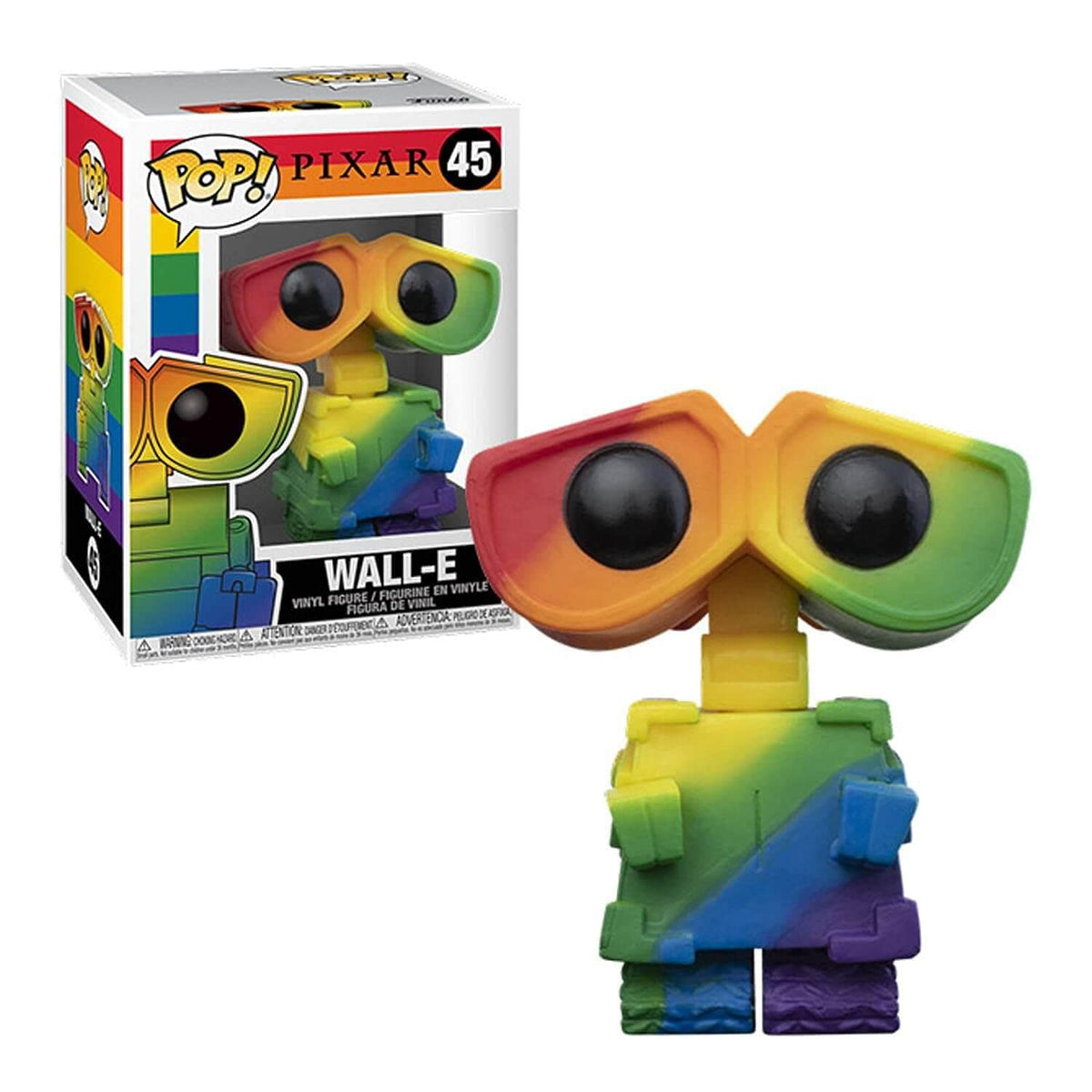 POP Disney: Pride - Wall-E (Rainbow), Multicolor, Standard