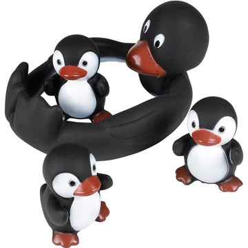 Rhode Island Novelty 4Pc Penguin Bath Play Set