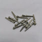 12pcs Length 1inch Metal Cribbage Pegs Board Steel Cone for 1/8 Holes 4 Colors Cribbage Traditional Board Game Gold White Black and Rose Gold