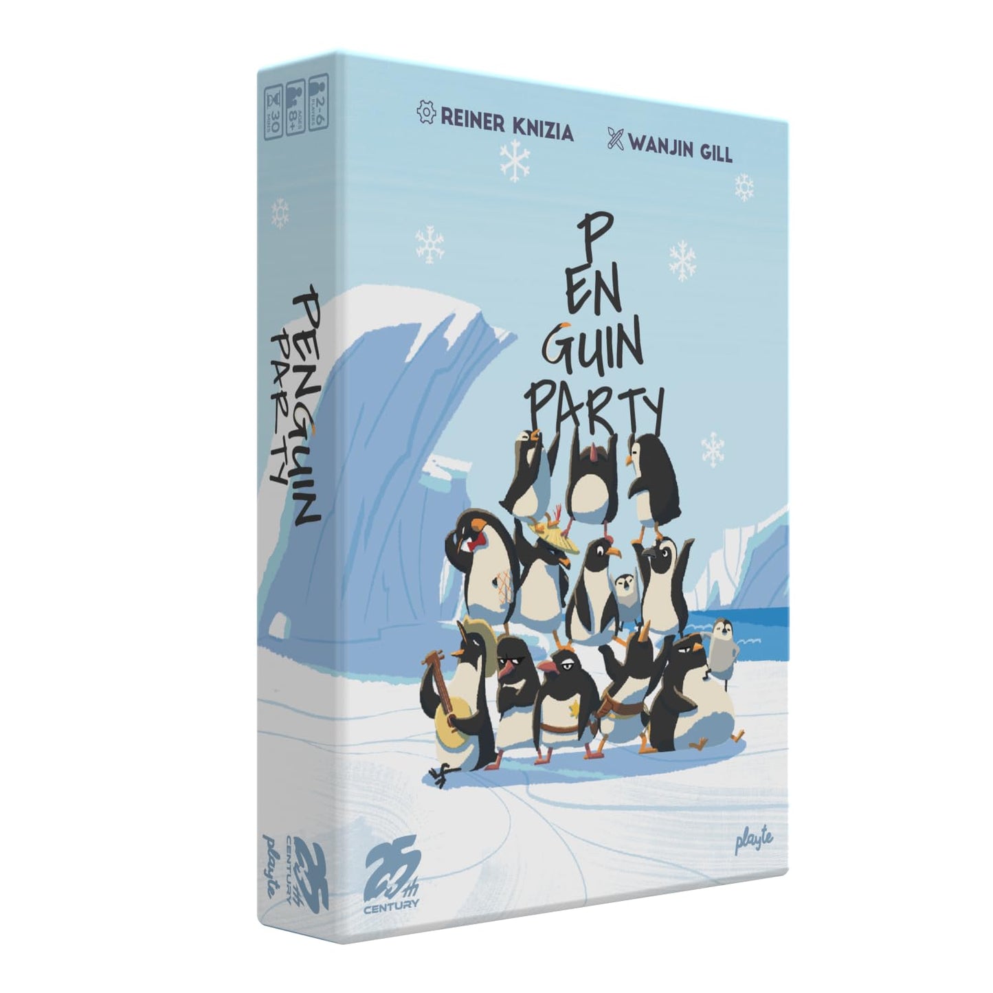 25th Century Games Penguin Party - A Strategic Card Game for Family Fun and Competitive Play