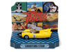 Racer X Shooting Star #9 Yellow with Collectible Tin Display Speed Racer 1/64 Diecast Model Car by Johnny Lightning JLDR015-JLSP121