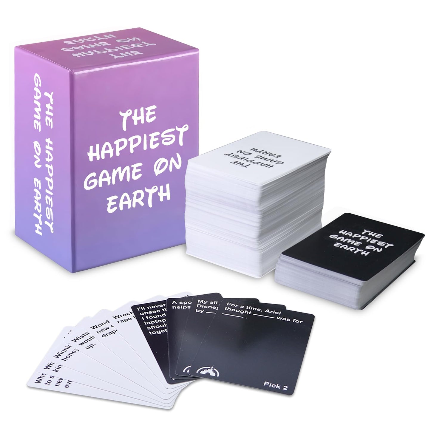 Eshyer The Happiest Game on Earth - Adult Party Card Game & Family Board Game for Game Nights, Birthdays, Bachelor Bachelorette Parties, Friends