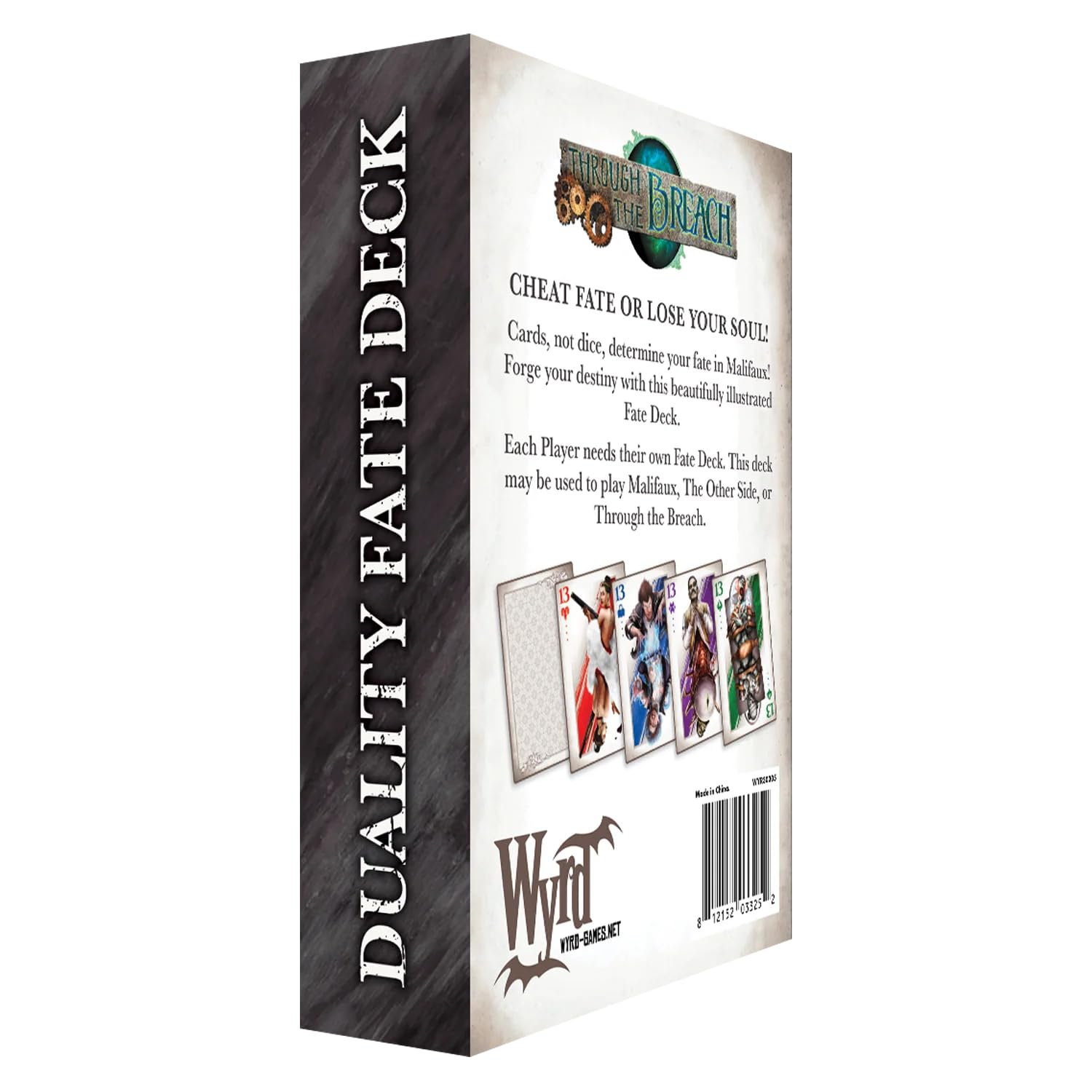WYRD Malifaux Third Edition Duality Fate Deck