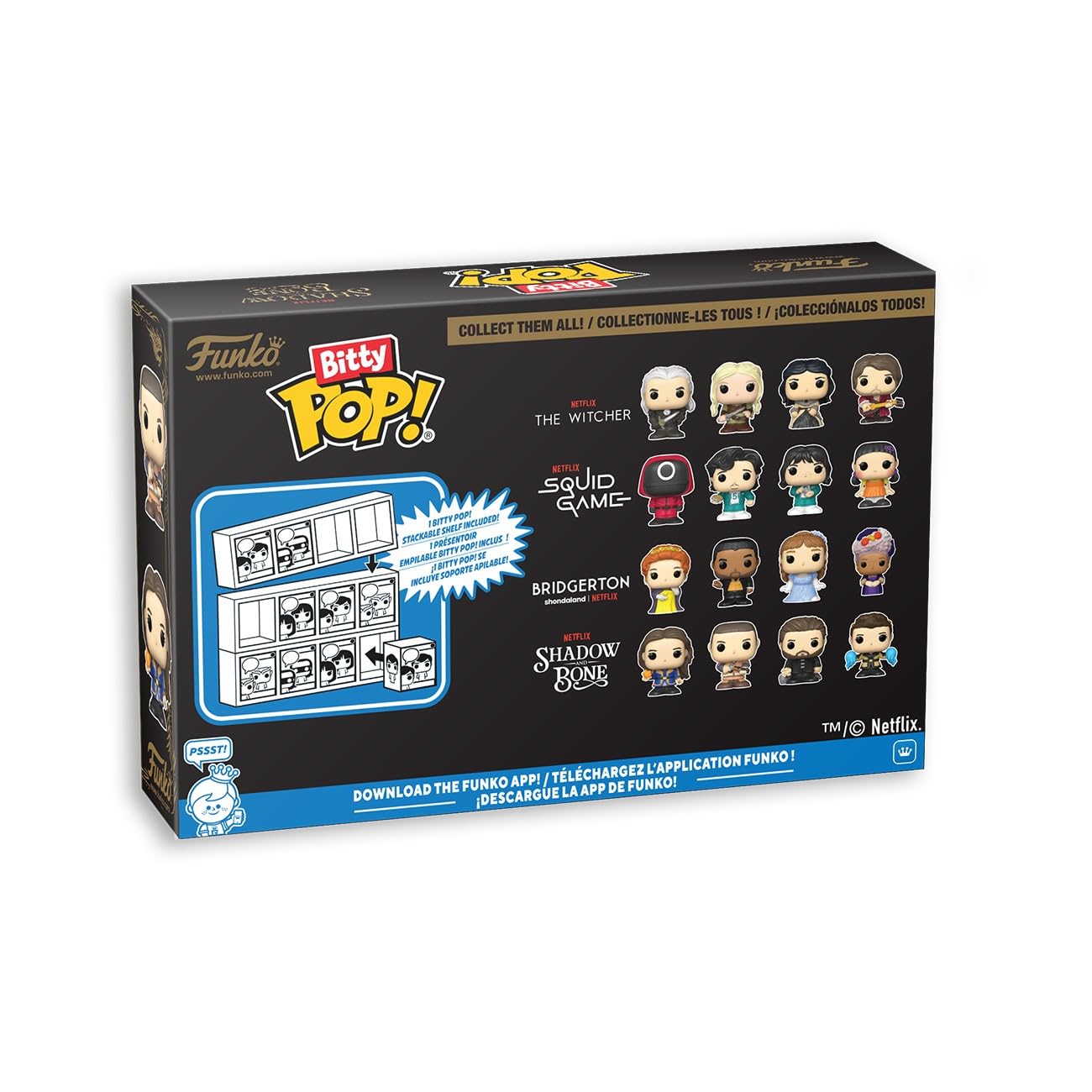 Funko Bitty POP! 4 Pack: Netflix Shadow and Bone - Alina, Kirigan, Mal