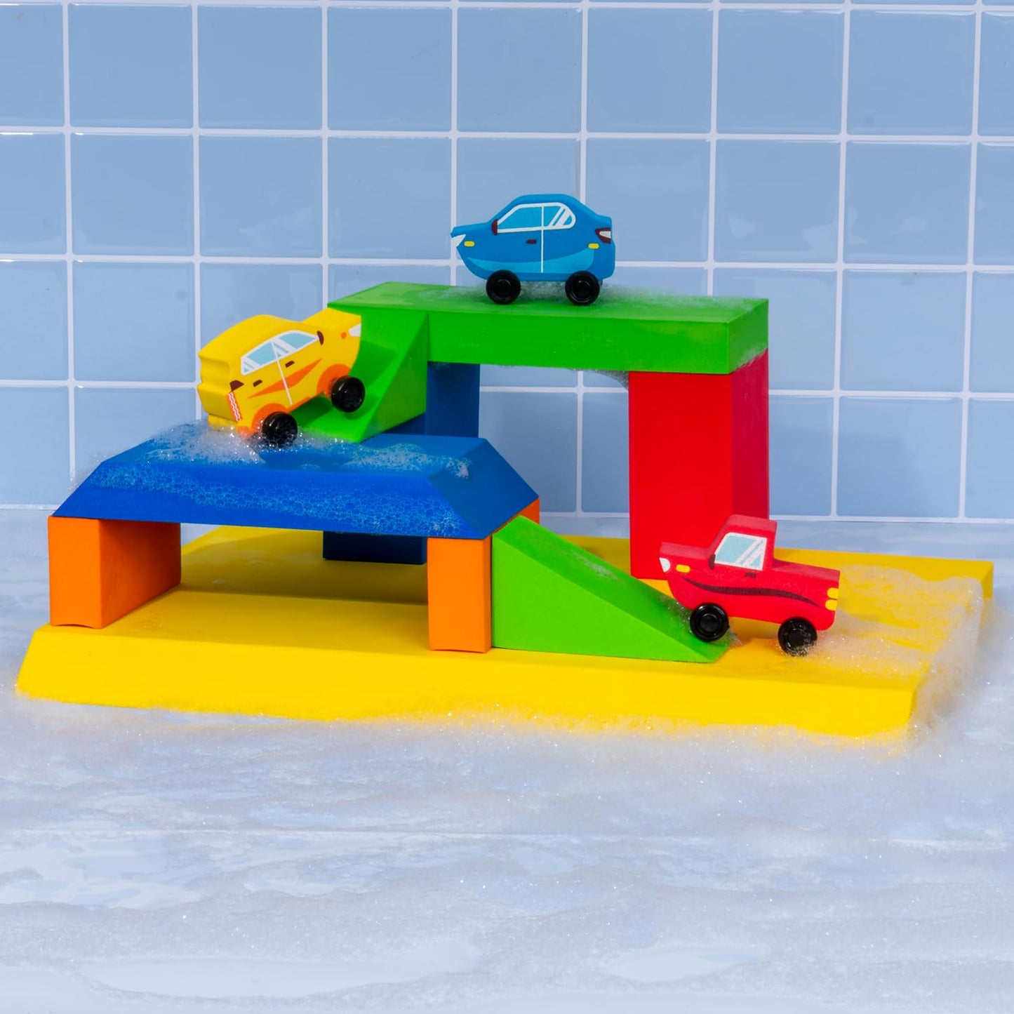 22097 BathBlocks Floating Cars Set