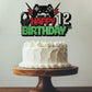 Video Game Happy 12th Birthday Cake Topper,Glitter Gaming Cake Decor,Perfect for Kids/Teens Video Game Theme Birthday Supplies,Boys 12th Birthday