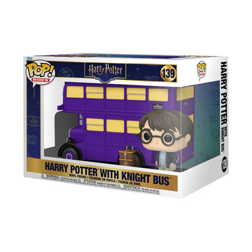 Funko Pop! Ride Super Deluxe: Harry Potter - Harry Potter with Knight Bus - Collectable Vinyl Figure - Gift Idea - Official Merchandise - Toys for
