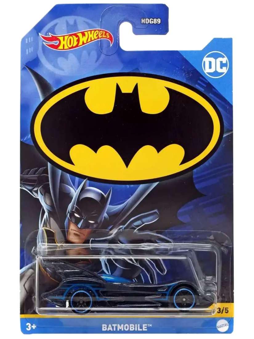 Hot Wheels Batman 2022 Complete Bundle of 5 (HDG89-956D)