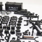 Army Equipment Gear Sets, Swat Team Building Block Toys, Special Military Soldier Style Weapon Sets, Military Weapon Pack Accessories Kits Toys