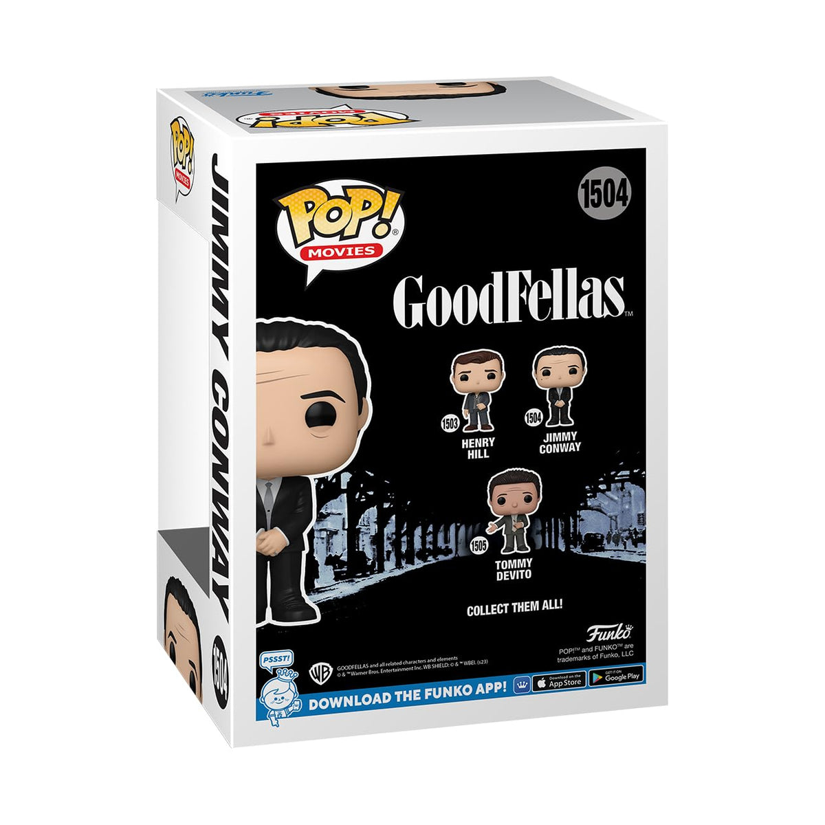 Funko POP! Movies: Goodfellas - Jimmy Conway - Goodfellas 1990 - Collectable Vinyl Figure - Gift Idea - Official Merchandise - for Kids & Adults