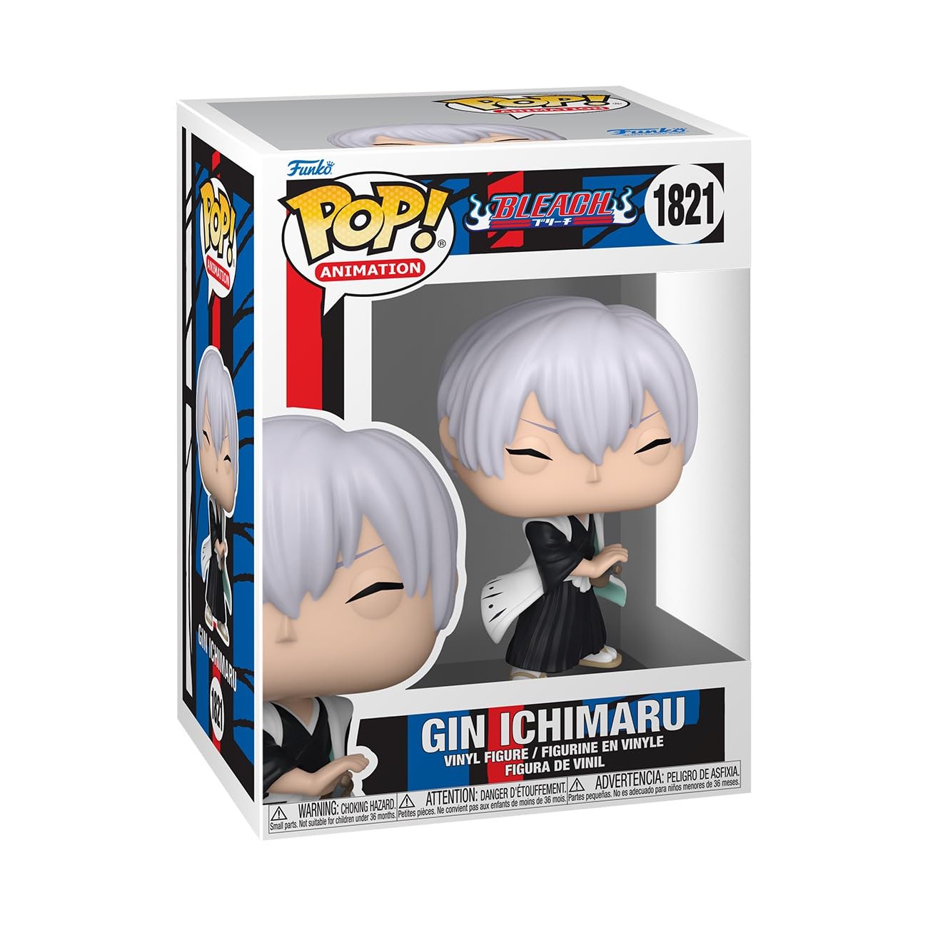 Funko Pop Animation: Bleach - Gin Ichimaru - Collectable Vinyl Figure - Gift Idea - Official Merchandise - Toys for Kids & Adults - Anime Fans - Model